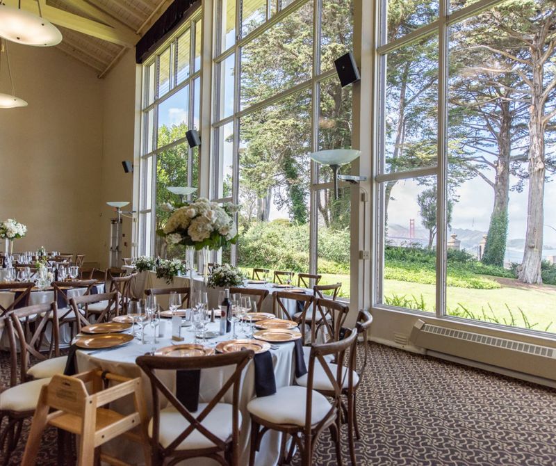 Golden gate club presidio wedding | Beachweddingtips.com