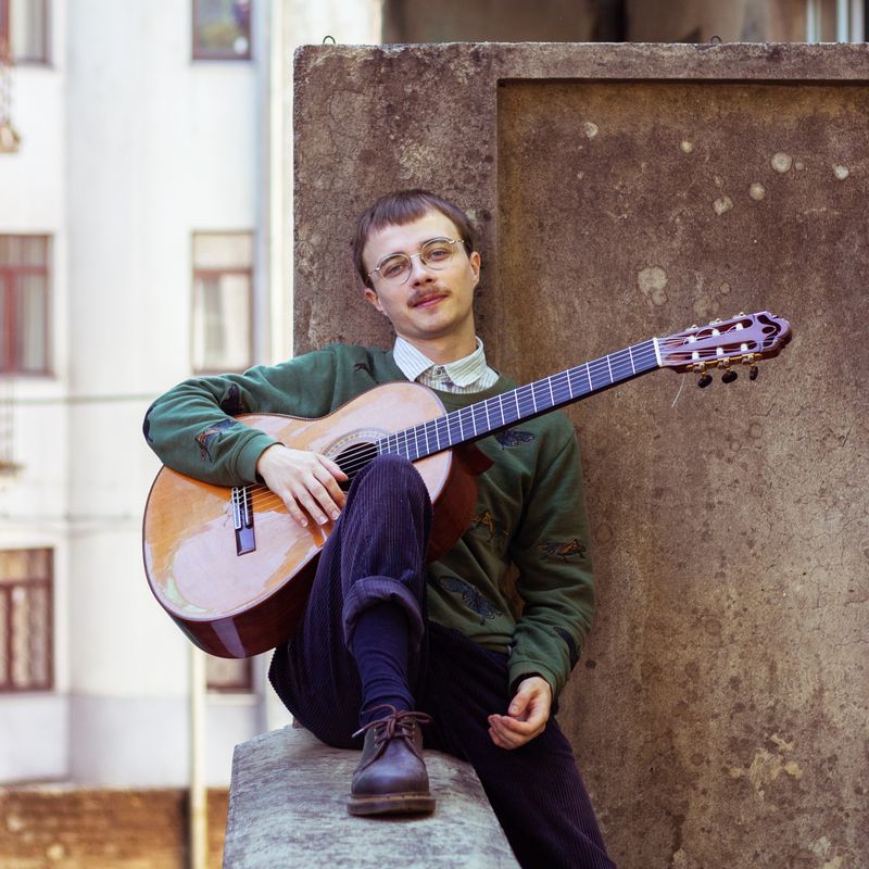 Gitaristas Rokas Jurkus