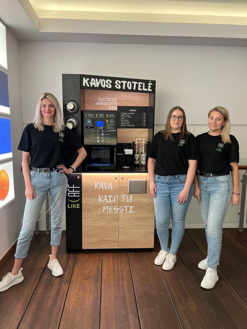 Kavos stotelė Caff Like
