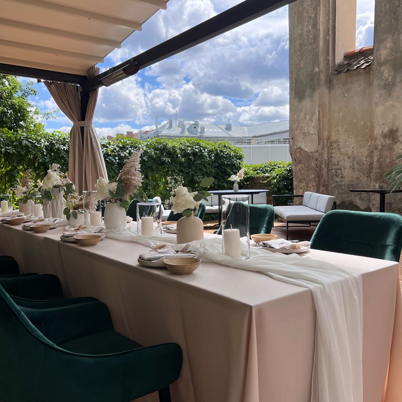 Pachamama Dinner Club: Privati terasa #2