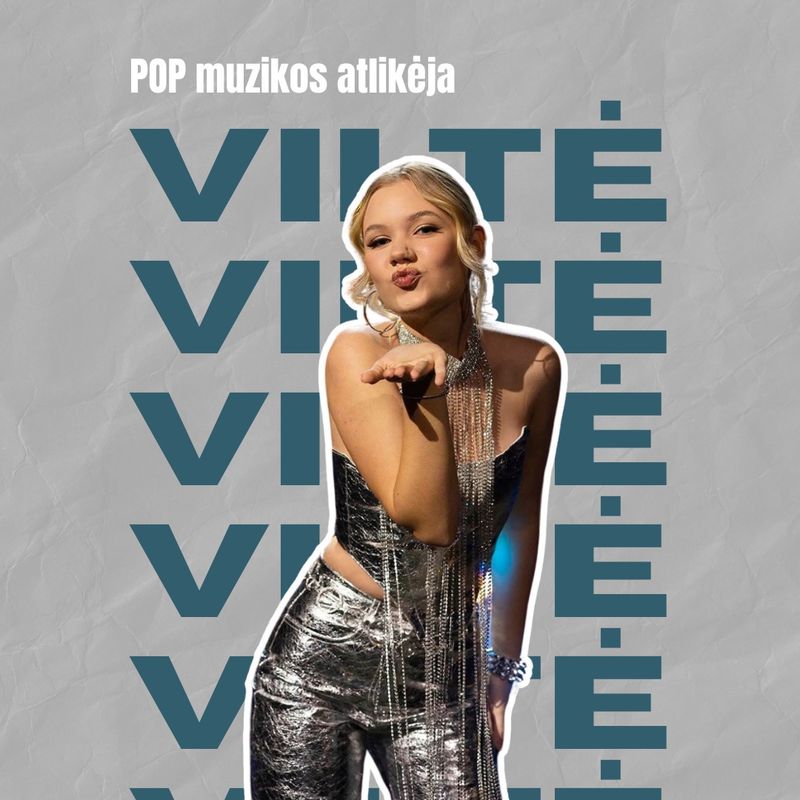Pop muzikos atlikėja Viltė