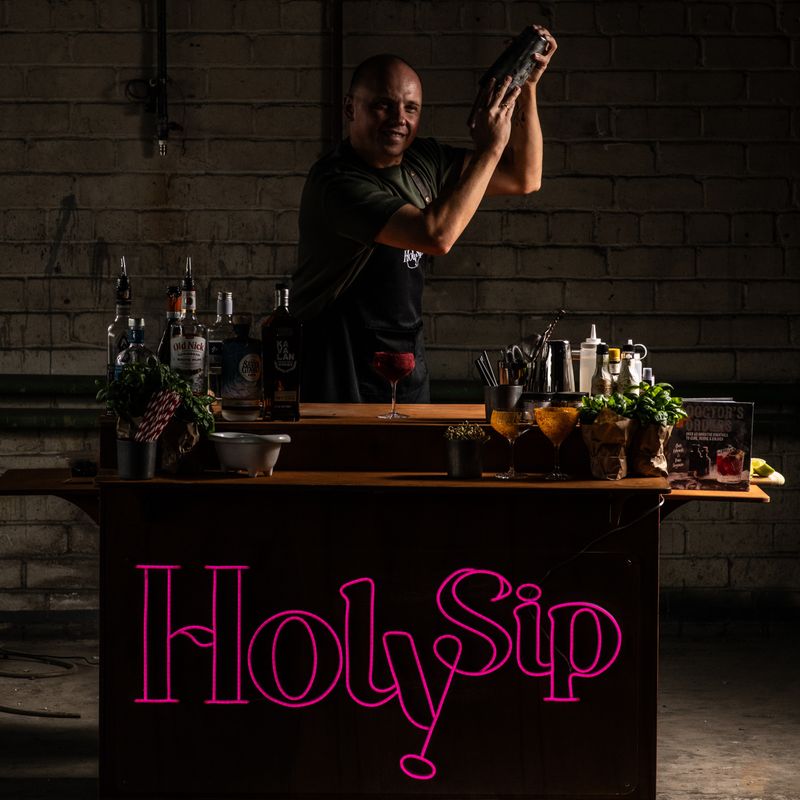 HolySip - mobilus baras/kokteilių dirbtuvės