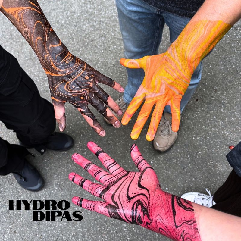 HydroDipas - body marbling