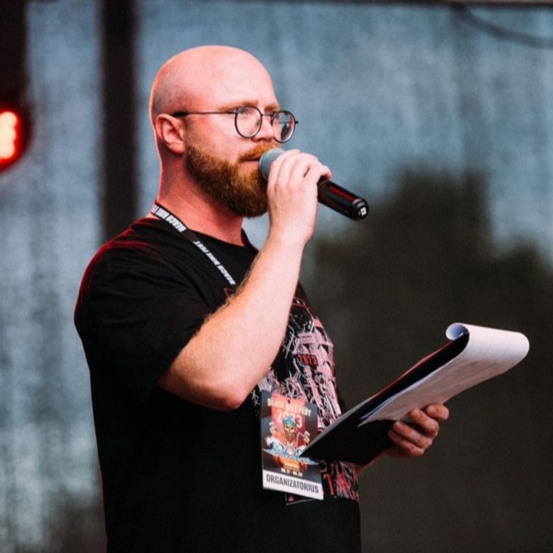 Renginių organizatorius ir vedėjas Rytis Mazūras #2