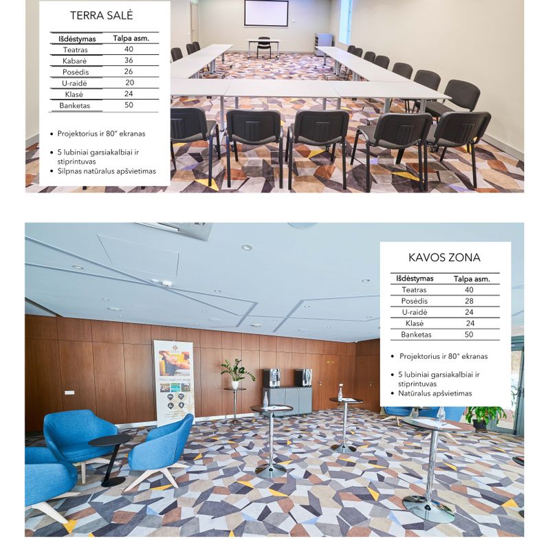 4* viešbutis Royal SPA Birštonas: Konferencijų salės #4