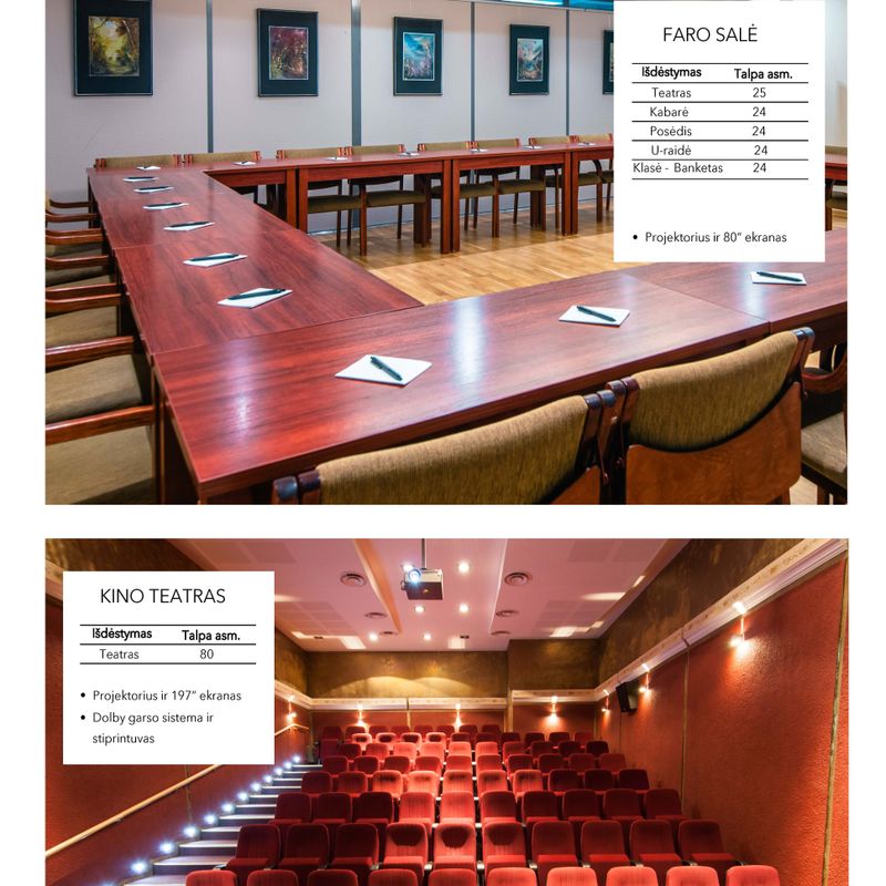 4* viešbutis Royal SPA Birštonas: Konferencijų salės #5