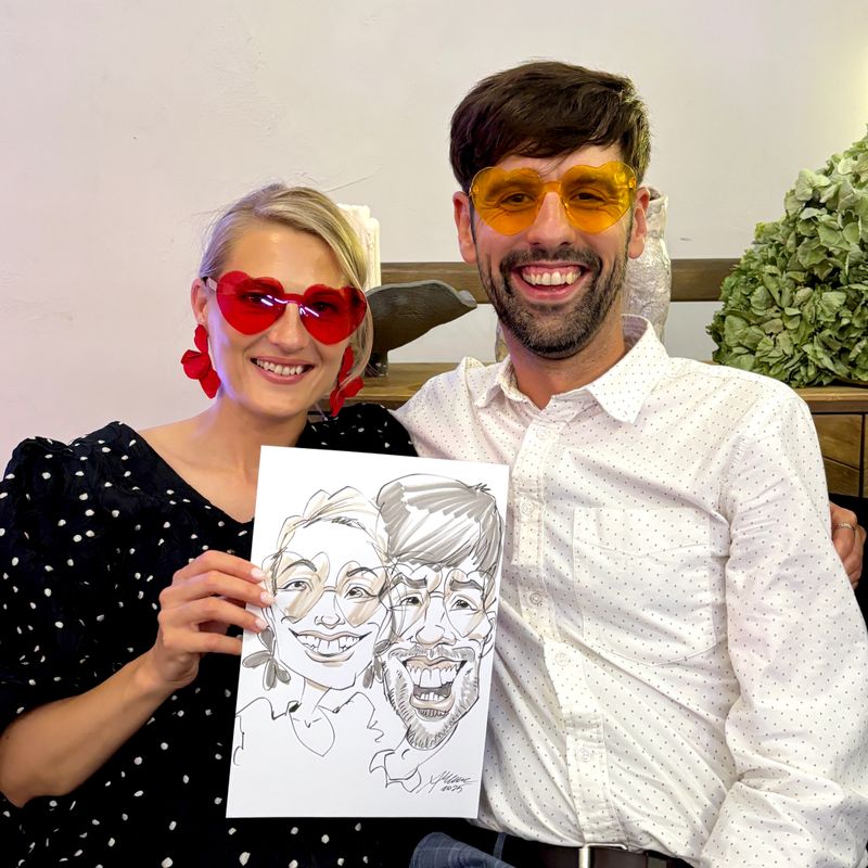 Šaržai, iliustracijos, portretai