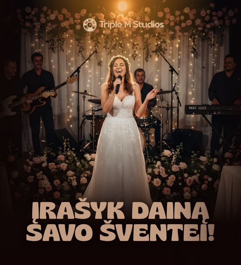 Įrašyk dainą savo šventei / Triple M Studios
