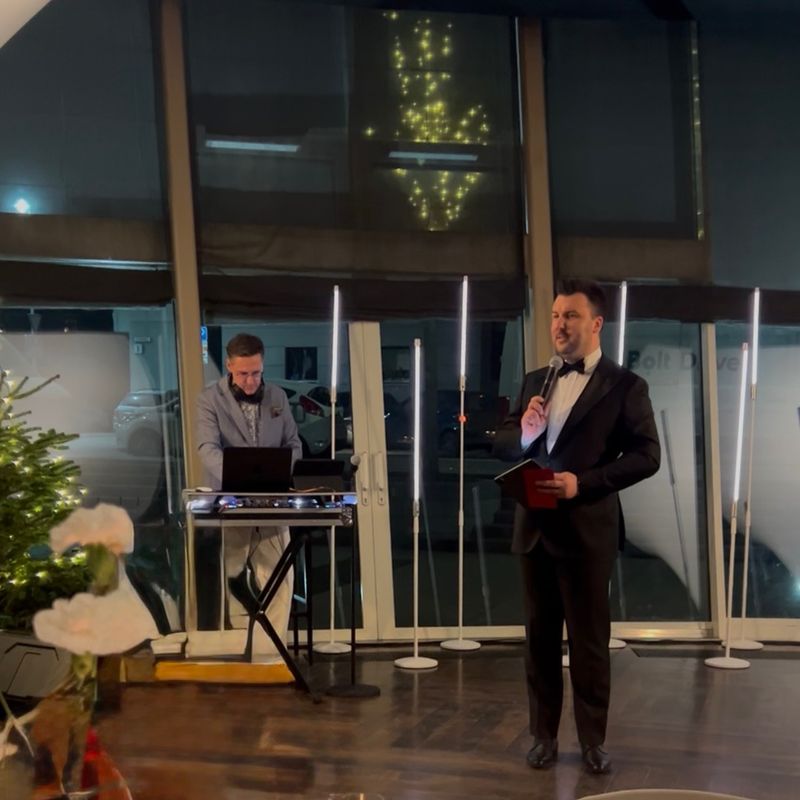 Renginių vedėjas Arnas Mazėtis