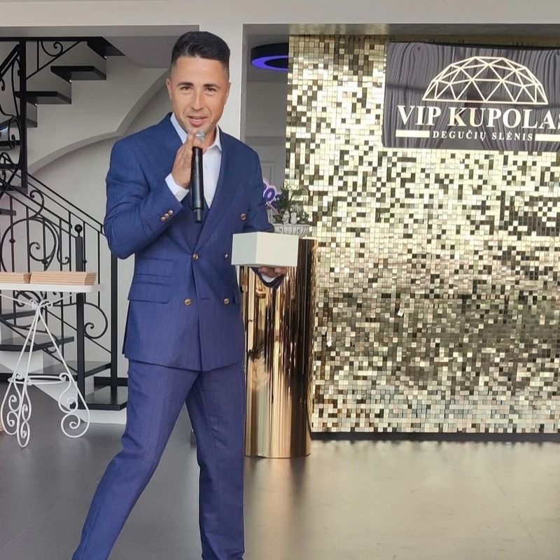 Renginių vedėjas Andrius Griesius
(Du Balsai) #4