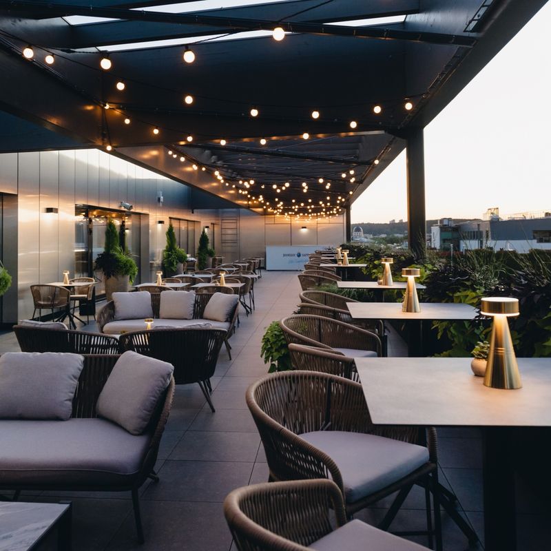 Hilton Garden Inn Vilnius - Stogo terasa #4