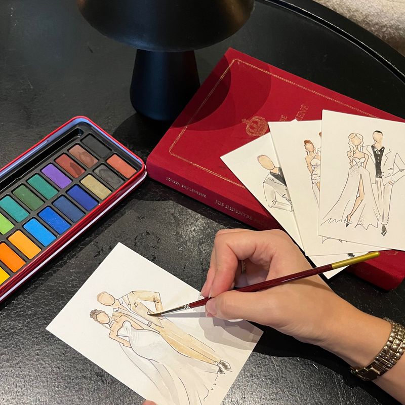 DVIESSE - Iliustracijų piešimas renginiuose