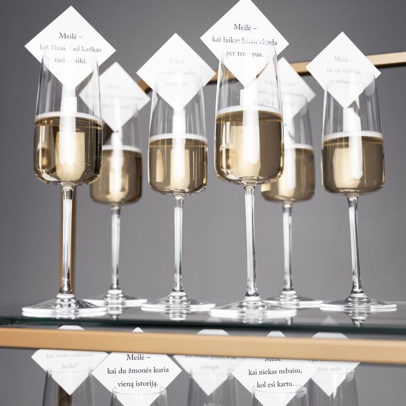 Golden Moments -šampano staliukas #3