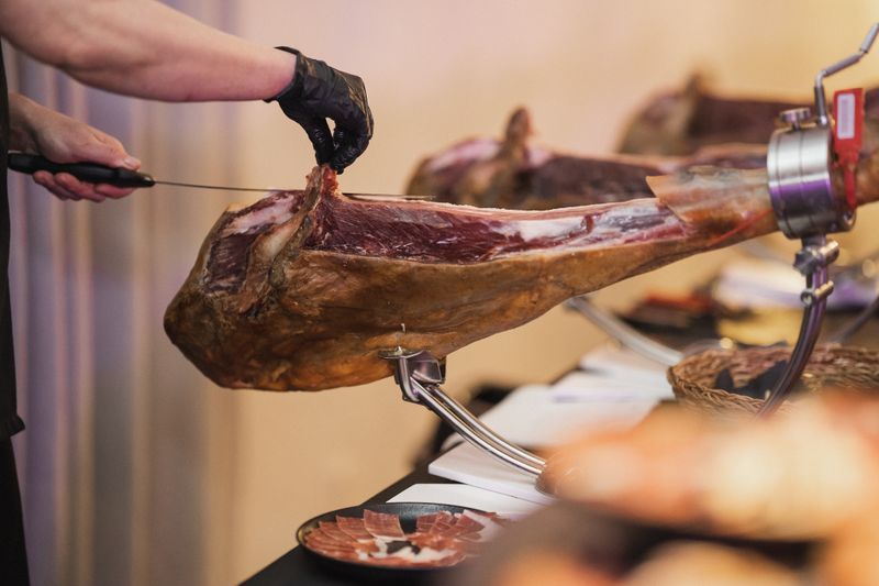 Iberico kumpio pjaustymas ir degustacija #4