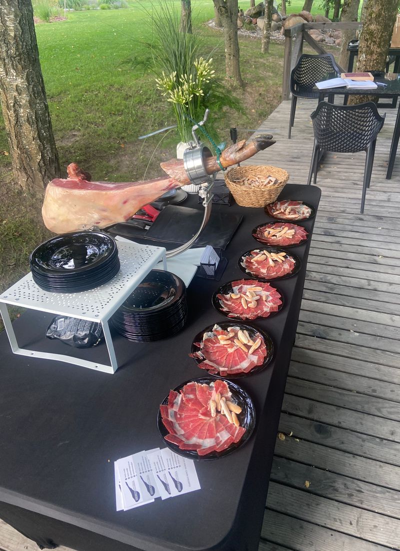 Iberico kumpio pjaustymas ir degustacija #2