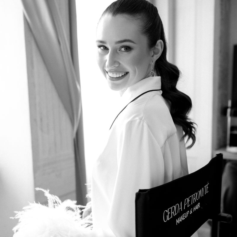 Gerda Petronytė makiažas ir šukuosena #3