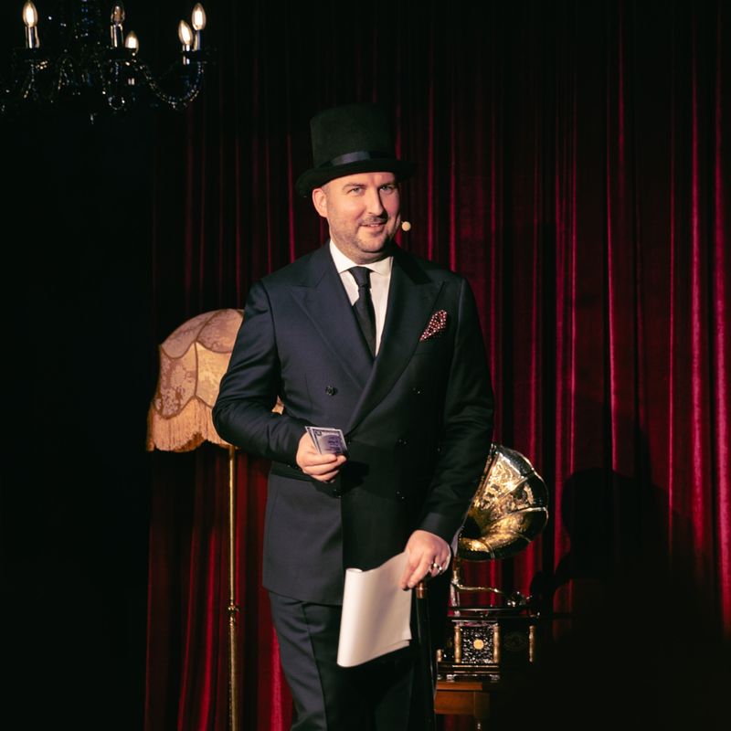 Renginių vedėjas Arnas Mazėtis