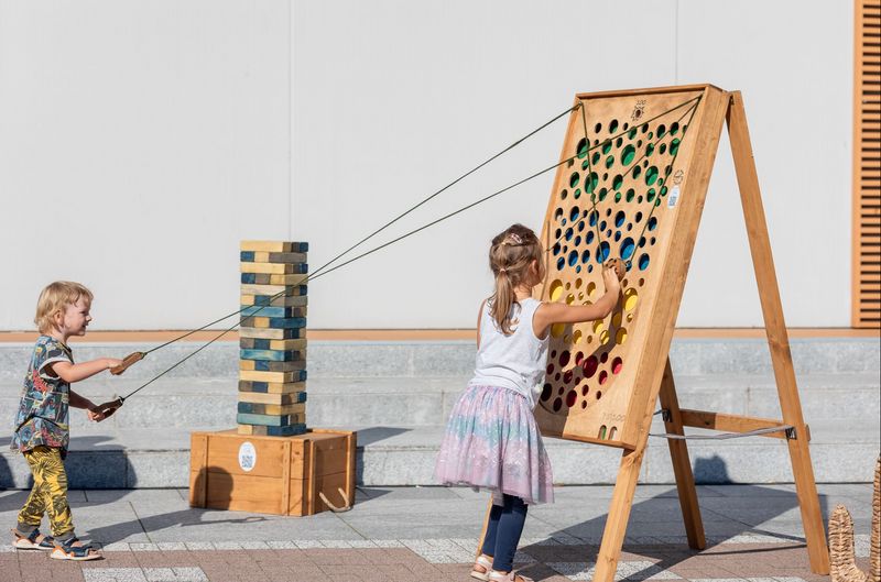 Mediniai lauko žaidimai #2