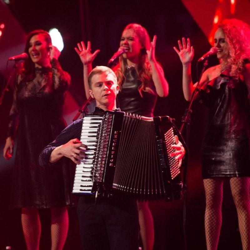 Akordeonistas Romas Morkūnas