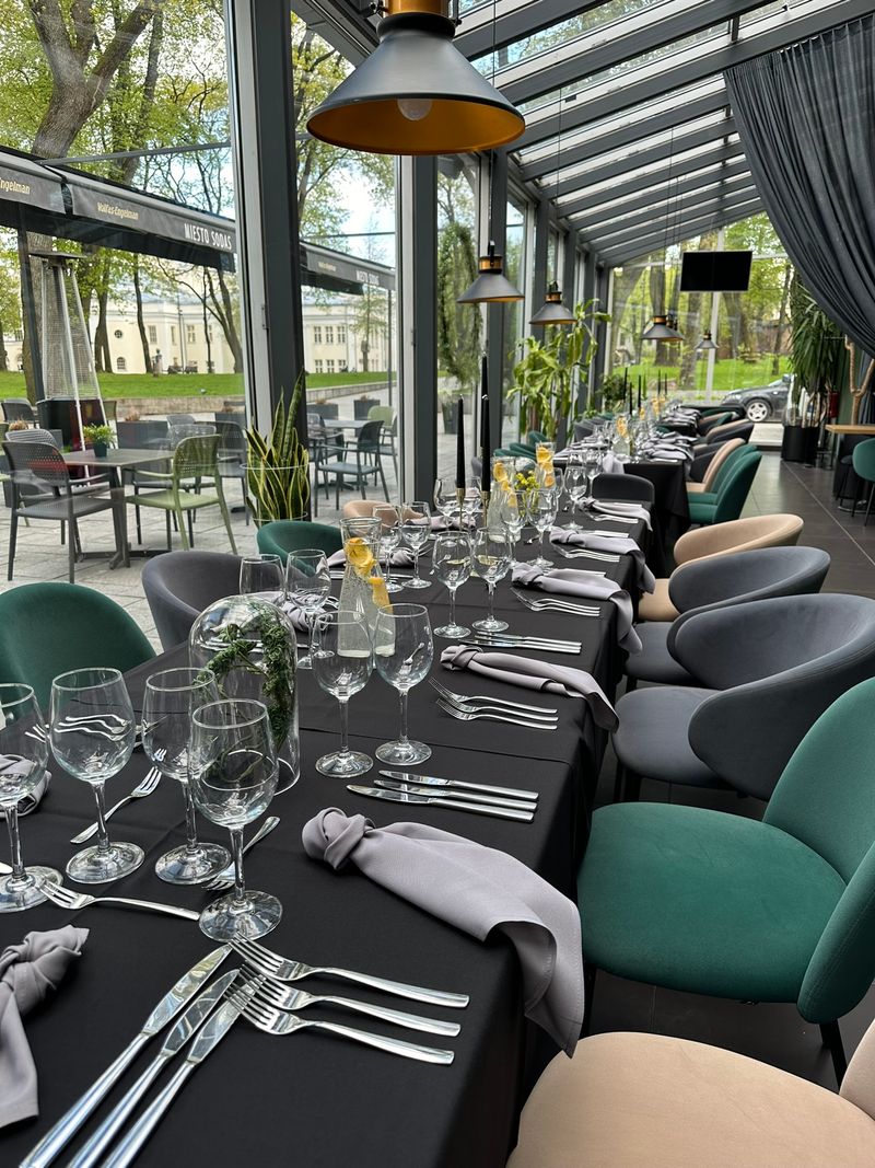 Restoranas "Miesto sodas" Laisvės alėjos širdyje