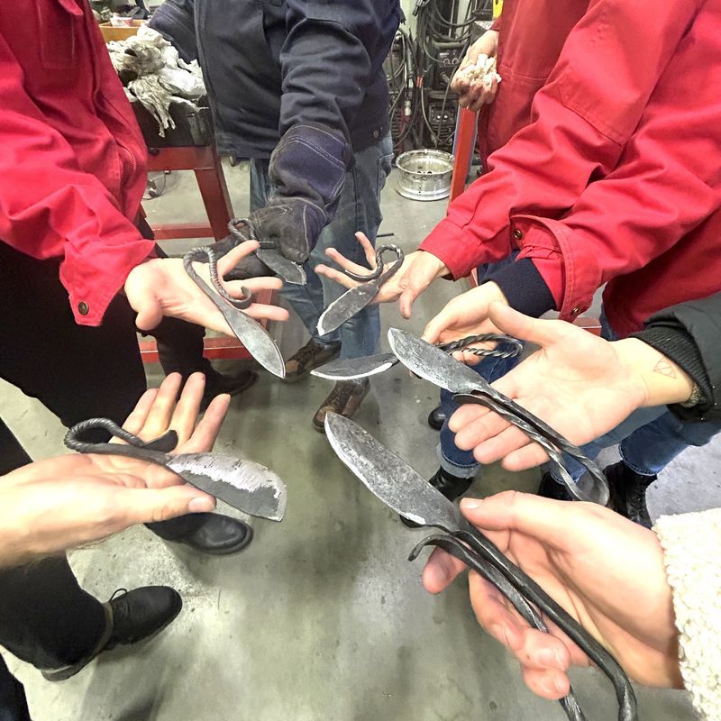 Suvirinimas ir Kalvystė Atvirose metalo dirbtuvėse #4