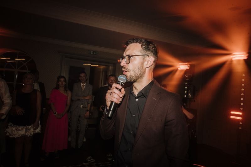 Renginių vedėjas Artūras Ženčius