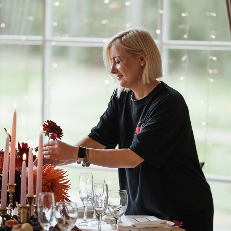 Kamileja dekoracijos