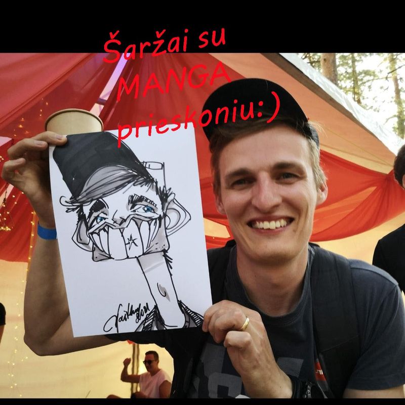 ŠARŽAI Caricatures by Ramūnas Vaitkus #4