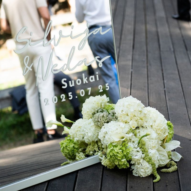 Baltas Angelas - dekoravimas, floristika, nuoma #2