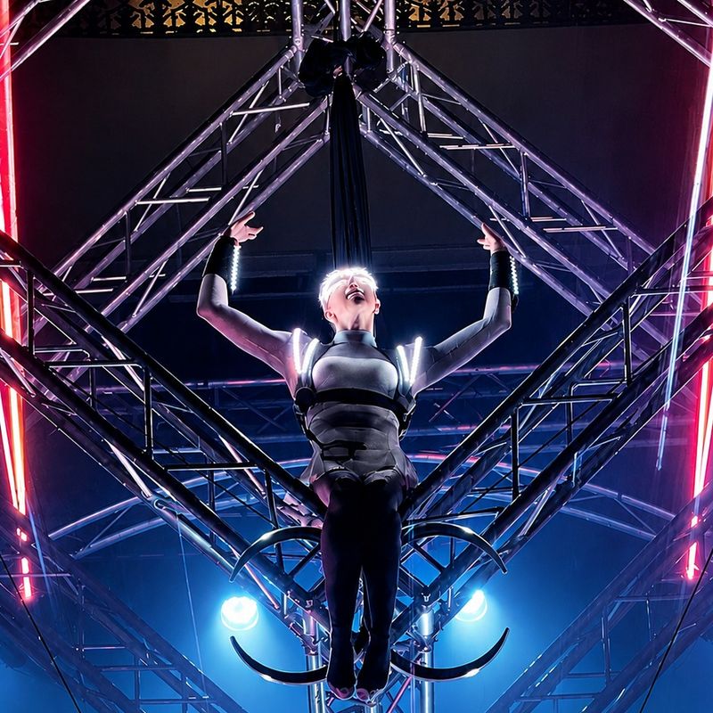 LED TECH show by Ugnies teatras