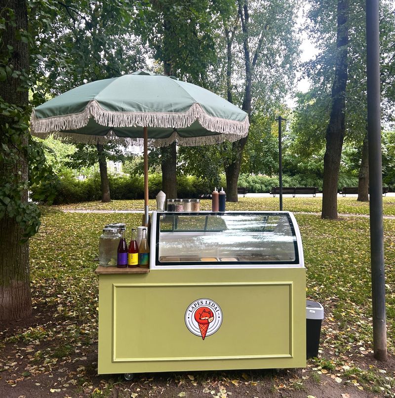 🦊 Lapės ledai jūsų šventėje! 🍦