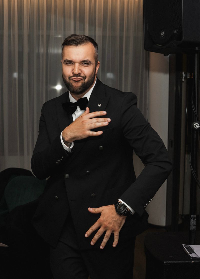 Vedėjas Laurynas Šimkus su komanda + Ceremonija
