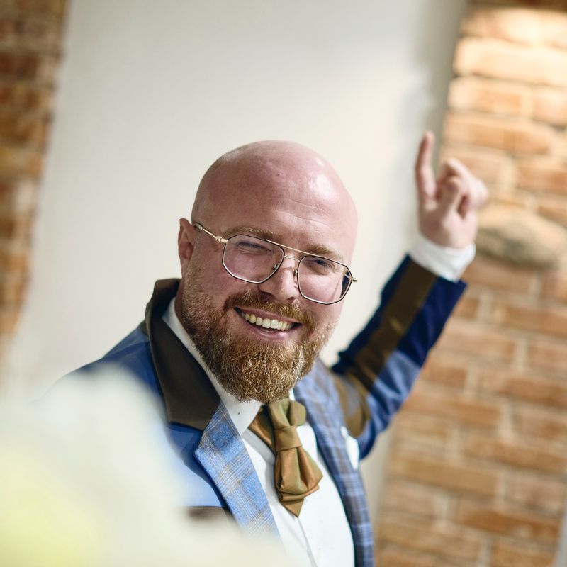 Renginių organizatorius ir vedėjas Rytis Mazūras